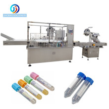 JB-K16 Customized automatic 10ml blood collection tube test tube filling and capping machine